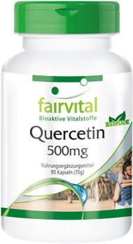 Fairvital Quercetin 500mg Kapseln (90 Stk.)