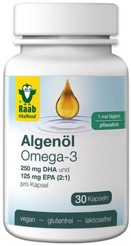 Allpharm Algenöl Omega-3 Kapseln (30 Stk.)
