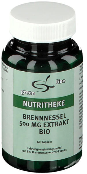 11 A Nutritheke green line Brennnessel 500mg Extrakt Bio Kapseln (60 Stk.)