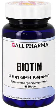 Hecht Pharma Biotin 5mg GPH Kapseln (30 Stk.)