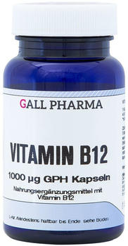 Gall Pharma Vitamin B12 1000µg Kapseln (180 Stk.)