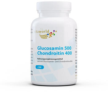 Vita World GmbH Glucosamin 500 Chondroitin 400 Kapseln (100 Stk.)