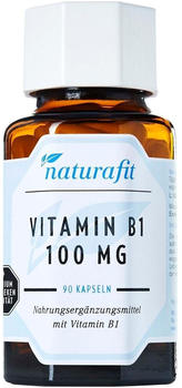 Naturafit VItamin B1 100mg Kapseln (90 Stk.)
