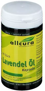 Allcura Lavendel Öl Kapseln (90 Stk.)