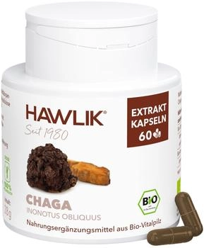 Hawlik Chaga Extrakt Kapseln (60 Stk.)
