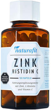 Naturafit Zink Histidin C Kapseln (180 Stk.)