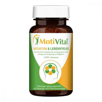 HCLM Health MotiVital Lebensfreude + 5-HTP 200mg + Rosenwurz Kapseln (60 Stk.)
