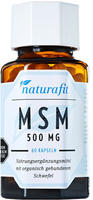Naturafit MSM 500 mg Kapseln 60 St