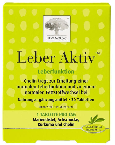 New Nordic Deutschland Leber Aktiv Tabletten (30 Stk.)
