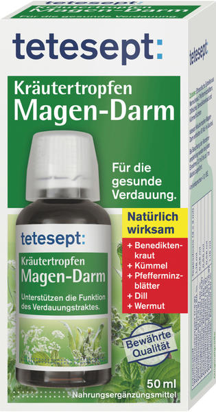 Tetesept Kräutertropfen Magen-Darm (50ml)