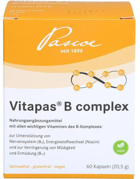 Pascoe Vital Vitapas B Complex Kapseln (60 Stk.)