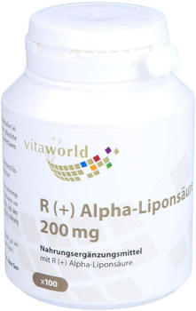 Vita World GmbH R(+) Alpha-Liponsäure 200 mg Kapseln (100 Stk.)