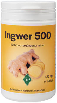Verlag Pharma Ingwer 500 Kapseln (180 Stk.)