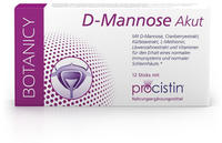 Botanicy D-MANNOSE + Cranberry AKUT Sticks 12 St