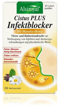 Alsitan Alsiroyal Cistus Plus Infektblocker mit Manuka-Honig Lutschpastillen (90 Stk.)