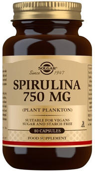 Solgar Spirulina 750 mg Kapseln (80 Stk.)