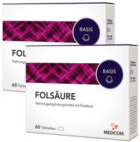 PZN-DE 19726277, MEDICOM Pharma FOLS&Auml;URE TABLETTEN 120 St., Grundpreis: &euro; 0,07