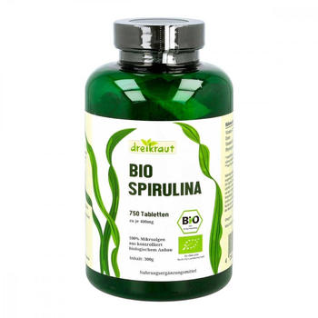 Dreikraut Bio Spirulina Tabletten (750 Stk.)