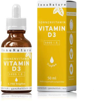 InnoNature Vitamin D3 1000 I.E. Tropfen (50ml)