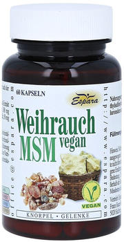 Espara Weihrauch MSM vegan Kapseln (60 Stk.)