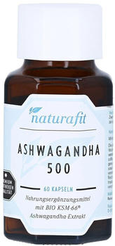 Naturafit Ashwagandha 500 mg Kapseln (60 Stk.)