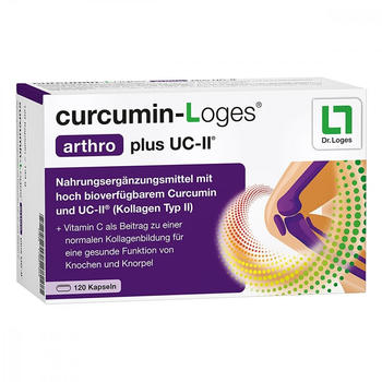 Dr. Loges Curcumin-Loges arthro plus UC-II Kapseln (120 Stk.)