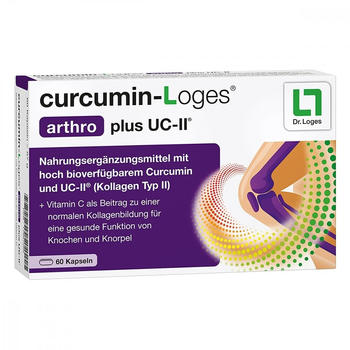 Dr. Loges Curcumin-Loges arthro plus UC-II Kapseln (60 Stk.)