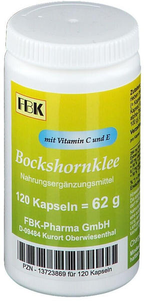FBK-Pharma Bockshornklee Kapseln (120 Stk.)