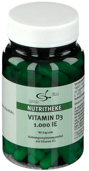 11 A Nutritheke Green Line Vitamin D3 1.000 I.E. Kapseln (90 Stk.)