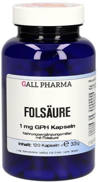 Gall Pharma Folsäure 1 mg GPH Kapseln (120 Stk.)