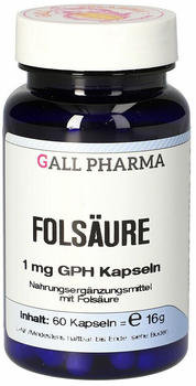 Gall Pharma Folsäure 1 mg GPH Kapseln (60 Stk.)