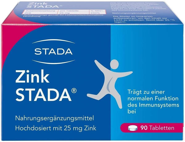 Stada Zink Stada 25 mg Tabletten (90 Stk.)