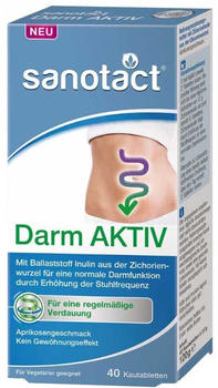 sanotact Darm Aktiv Kautabletten (40 Stk.)