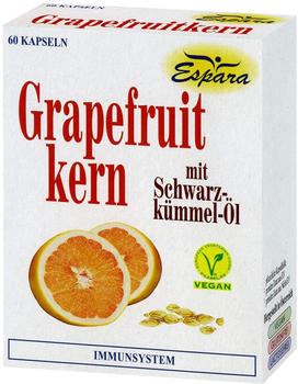 Espara Grapefruitkern mit Schwarzkümmel-Öl Kapseln (60 Stk.)