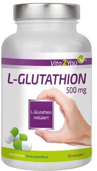 Vita2You L-Glutathion 500mg Kapseln (90 Stk.)