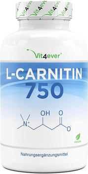 Vit4ever L-Carnitin 750 Kapseln (180 Stk.)