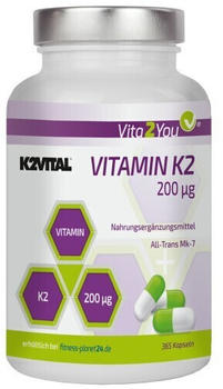 Vita2You Vitamin K2 200µg Kapseln (365 Stk.)