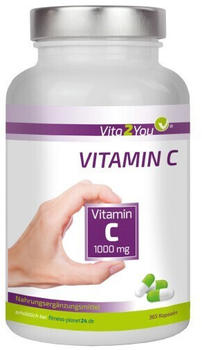Vita2You Vitamin C 1000mg Kapseln (365 Stk.)