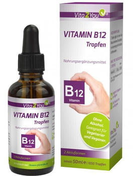 Vita2You Vitamin B12 250μg Tropfen (50ml)