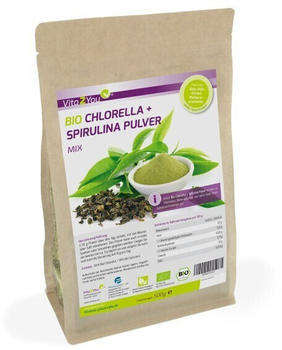 Vita2You Bio Chlorella + Spirulina Mix Pulver (500g)