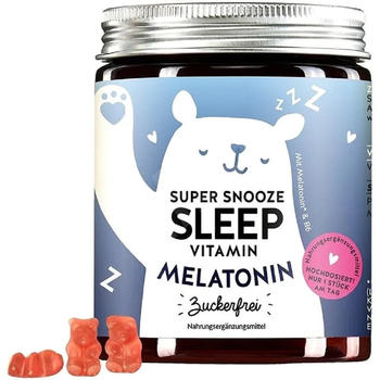 Bears With Benefits Super Snooze Sleep Vitamin with Melatonin Gummibärchen (60 Stk.)