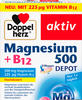 Doppelherz Magnesium 500 + B12 2-Phasen Depot Tabletten 30 St (51 g),...