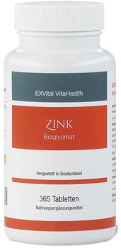 EXVital Zink Bisglycinat Tabletten (365 Stk.)