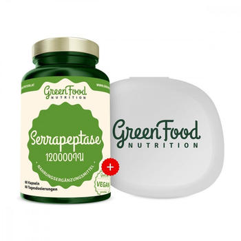GreenFood Nutrition Serrapeptase 120000IU Kapseln (60 Stk.)