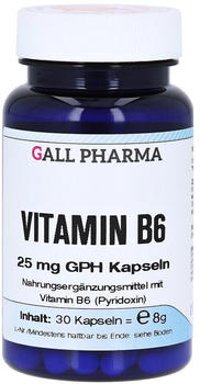 Hecht Pharma Vitamin B6 25mg GPH Kapseln (30 Stk.)