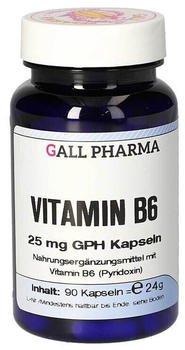 Hecht Pharma Vitamin B6 25mg GPH Kapseln (90 Stk.)