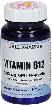 Gall Pharma Vitamin B12 500µg GPH Kapseln (60 Stk.)