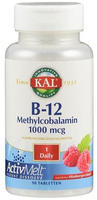 KAL Methylcobalamin (Vit. B 12) 1000 ug ActivMelt 90 St