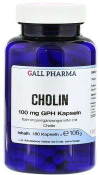Hecht Pharma Cholin 100 mg GPH Kapseln (180 Stk.)