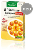 Alsiroyal B-Vitamine komplett FORTE - Hochdosiertes Vitamin B (30 Kapseln) f&uuml;r
